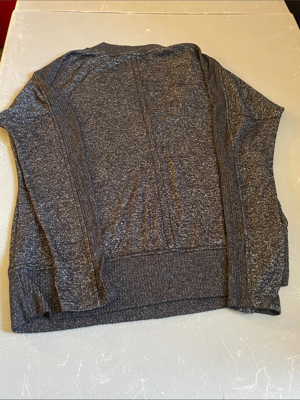 Buffalo David Bitton Charcoal Marled V-Neck Sweater - Picture 3 of 3